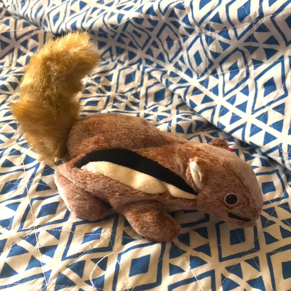Ty Beanie Baby Chipper the Chipmunk, Chipper Beanie Baby Ty 1999